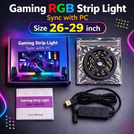 Gaming RGB Strip Light (26-29 inch)💥